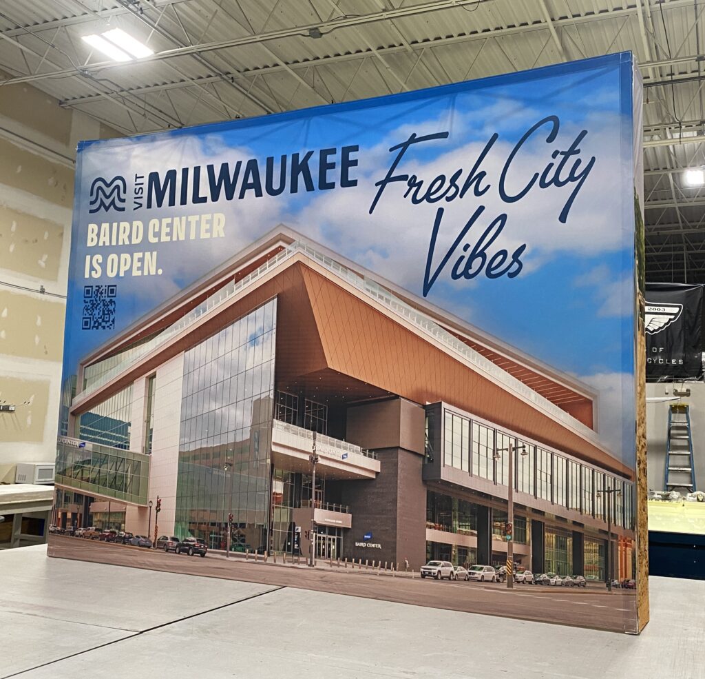 Visit MKE Pop Up Display