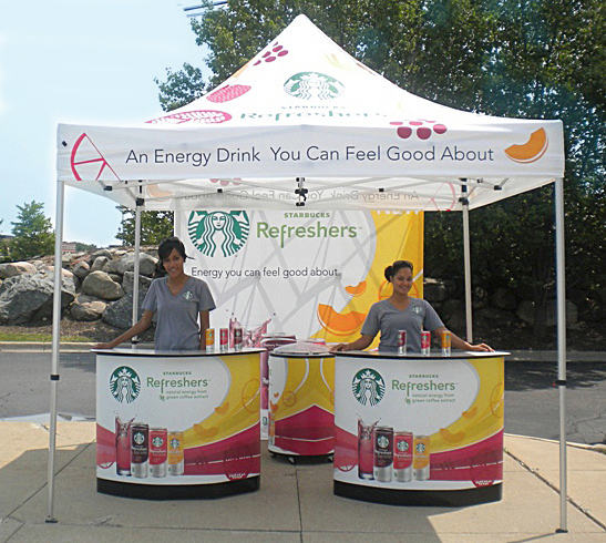 Starbucks Tent